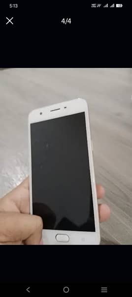 oppo A 57 all ok finger ok only glass crack ha side se panal nahi 2