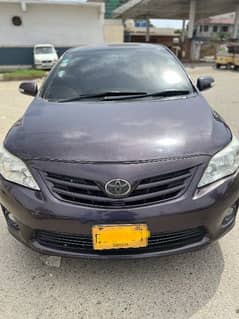 Toyota Corolla XLI 2013/2014 home use car in Good condition