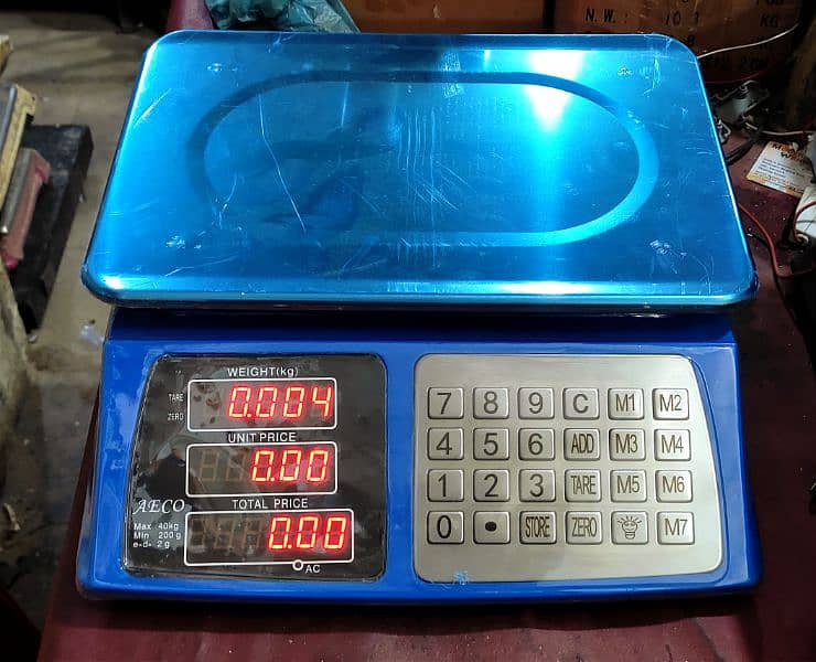 Digital Top Cover Loading Scale , Food Weight Scale NEW Weighing scale 1