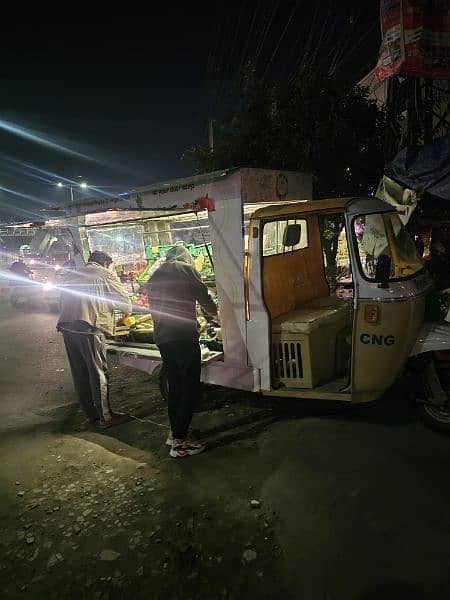 Fruit & vegetable cart/food cart rikshaw 3