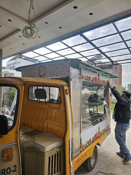 Fruit & vegetable cart/food cart rikshaw 4