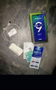 infinix hot 9 play 4 64 good condition