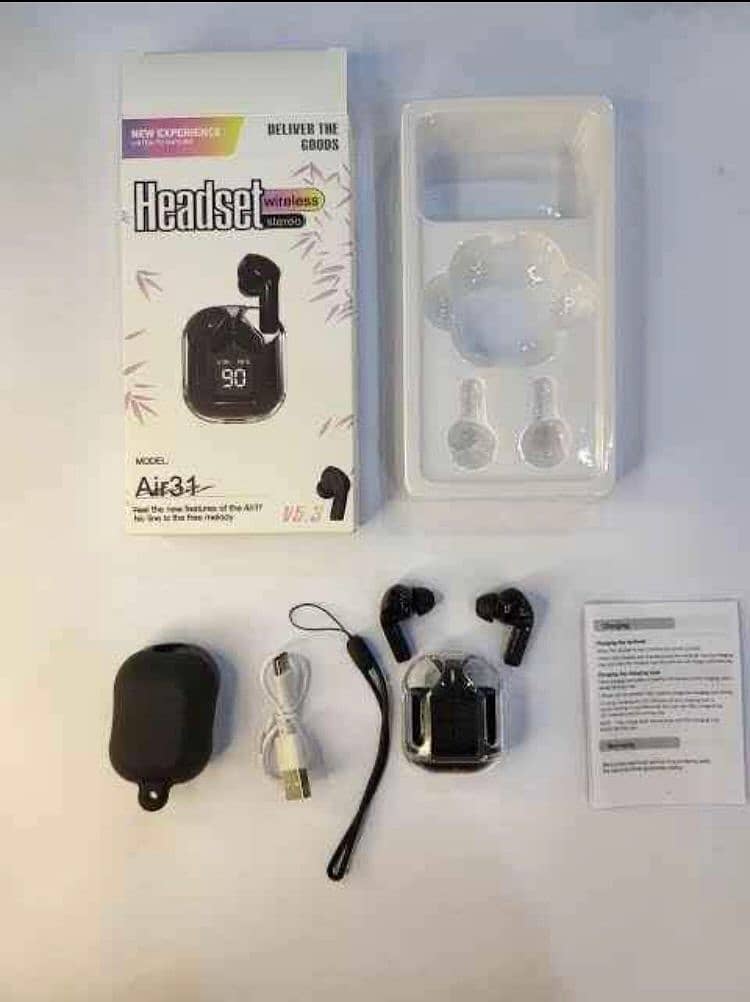 Bluetooth earbuds A31 2