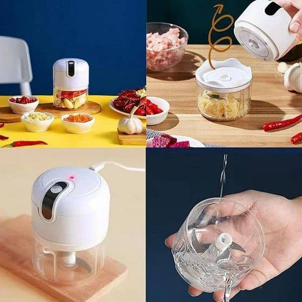 Multifunctional electric food chopper 2