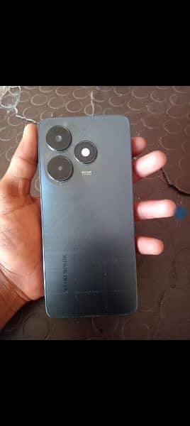 Tecno spark 20c used mobile 4 months price 27000  = 03421047947 4