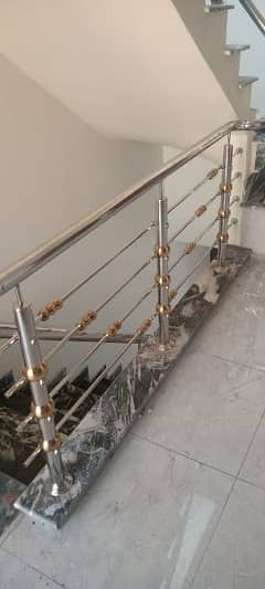 old steel railing and furniture's dobara polish Kiya jata he