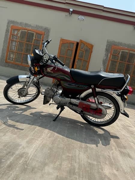 Honda CD 70 Bike Fresh condition 1