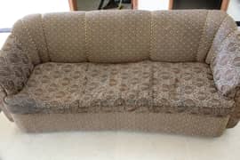 5 Seater Sofa, Bed with Mattress, Dressing