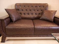 7 Seater Leather Sofa Set