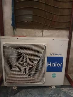 Haier dc inverter a. c good condation all ok no repare