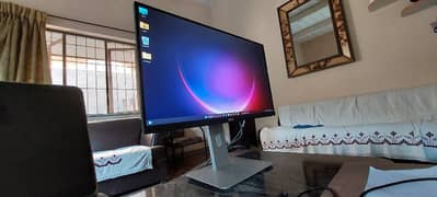 dell boderless u2515h ultrasharp 2k lcd A+ condition 10/10 25 inch