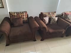 Complete Sofa set slightly used, like new