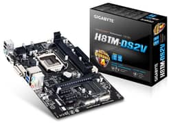 4th GEN MOTHERBOARD GIGABYTE H81M-DS2V MICRO ATX