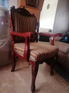 pure wooden antique chairs