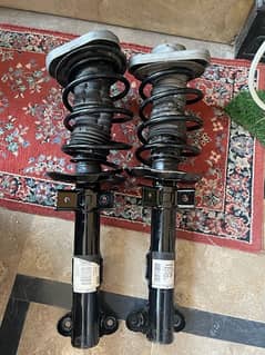 genuine Mercedes E class W212 2009-2016 shocks with springs pair set.