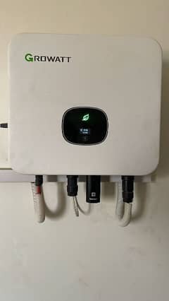 Ongrid 3phase Inverter - 5kw Growatt (11 Months Used)