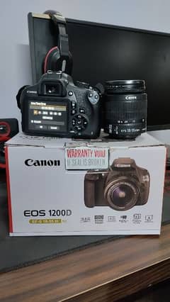 1200D EF-S 18-55 Used Dslr