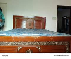 bed and Molty foam mattress for sale 0