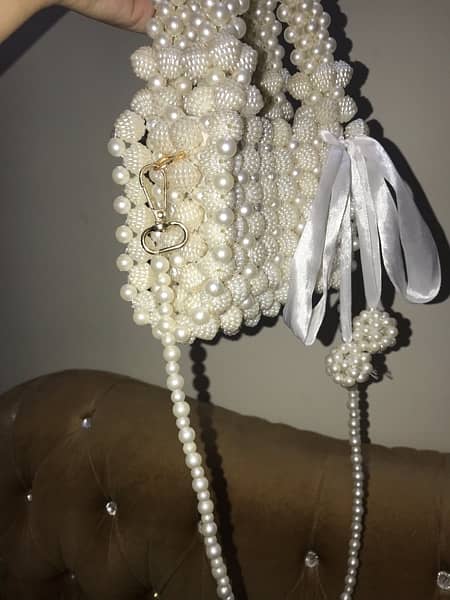 Handmade pearl bag 3