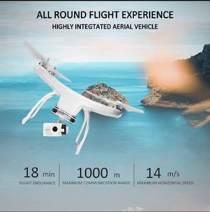 Upair 4k drone camera 1