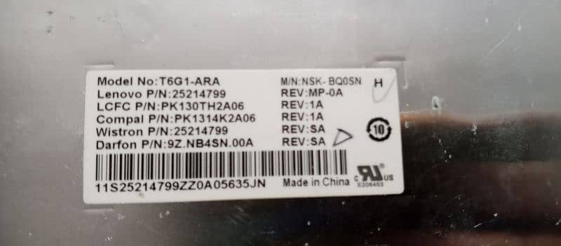 Genuine Keyboard G50-80 2