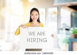 Urgent need Female Assistant