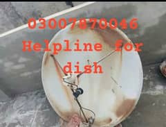 call for dish repairing