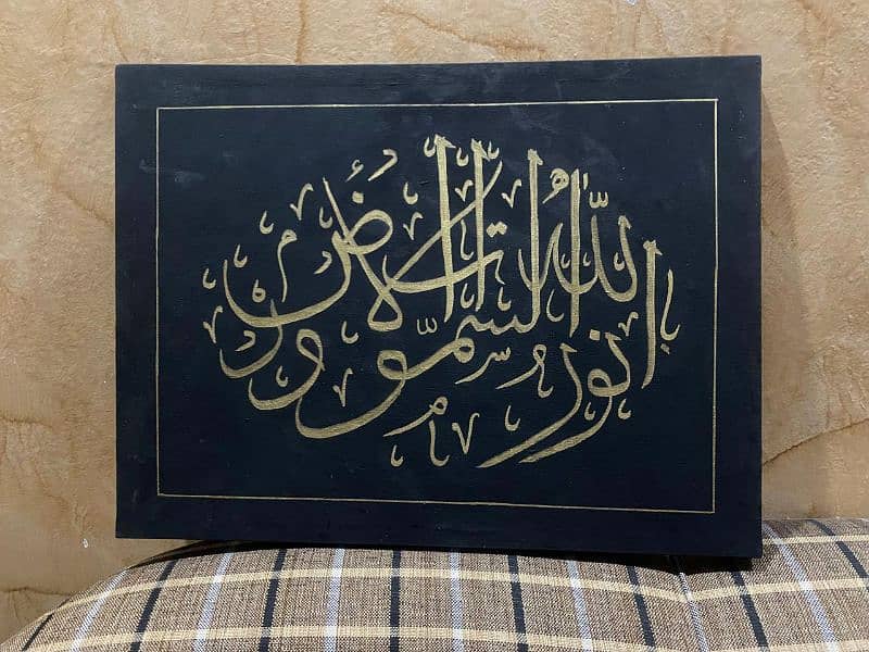 calligraphy painting hand made 3