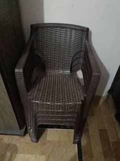 4 chairs available