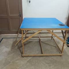 Wooden Cutting Table for Sale - Perfect for Crafting and Sewing