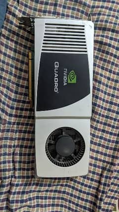 Nvidia quadrol fx 4800 1.5gb card used contact me