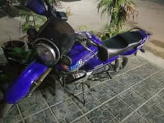 YBR 125 G blue color