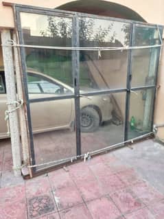 door grill with mirror