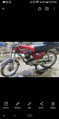 honda cg 125 2002 model 2008 registered