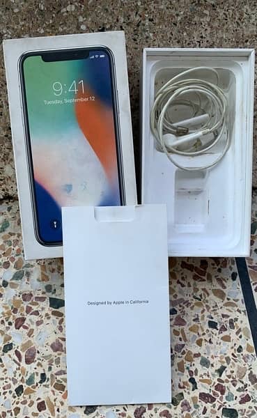 iPhone X for sale 64GB pta approved 4