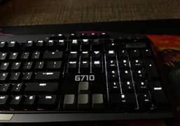 Logitech G710 blue keys mechanical keyboard 0