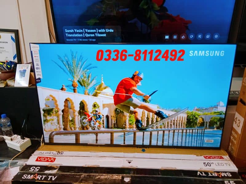 BIG SALE LED TV 55" inch SAMSUNG SMART ANDROID UHD 4K NEW MODEL 3