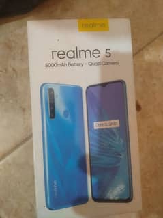 REALME 5  4gb rom 64 gb memory with box