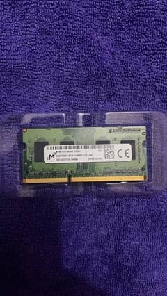 PCL3 DDR3 Ram 4gb for laptop