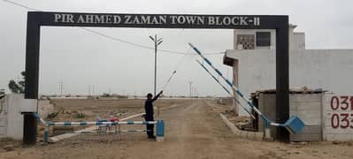 100 Yards Commercial Transfer Block-2 Plot Available in Pir Ahmed Zaman Town