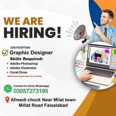 Office base work Graphic designer