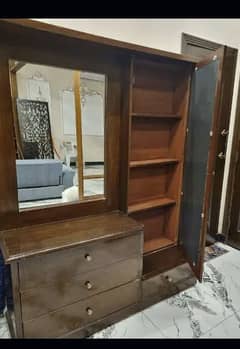 Double Dressing Table (Tali. wooden heavy furniture)