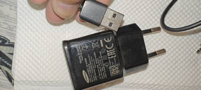 Samsung S8, original charger with original type c data cable