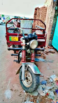 Loader Rickshaw with original plate