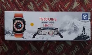 T800 Ultra watch in black colour