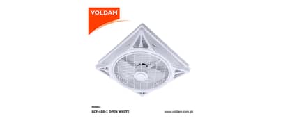 Voldam European Design Ceiling Fan 18" Open Model-SCF-450-1 x 5 PCS