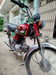 Honda CD 70 2022 8th Month - Best Condition & Sealed Engine