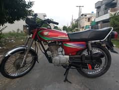 Honda cg125 sale original registration book available and biometric