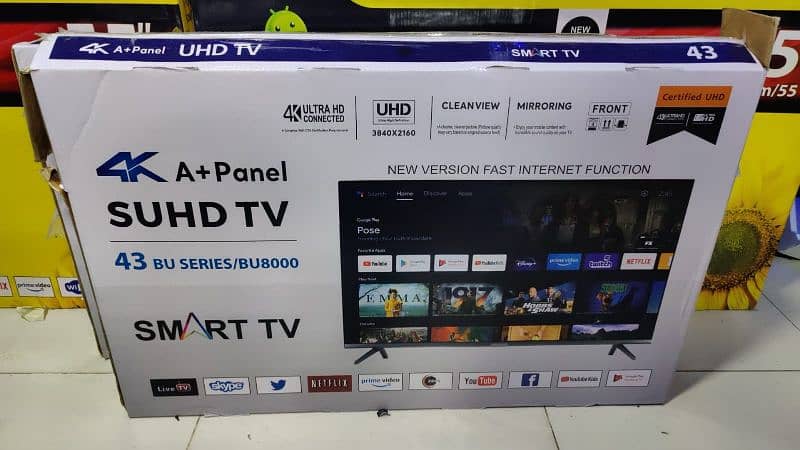 DHAMAKA OFFER 43 INCH SMART UHD LED TB ULTRA SLIM PENAL 1