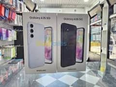 samsung A35 . . 8GB. . . . 256GB available blue coloure